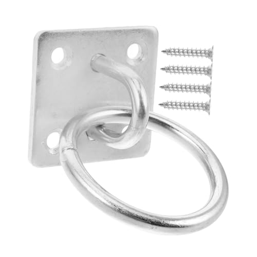 Gatuida Verzinkter Anbindering Platte Pferde Cross Tie Ring mit Verstellbarer Robuster für Sicheres Anbinden im und Heunetz Zubehör Gatuida Verzinkter Anbindering Platte Pferde Cross Tie Ring mit Verstellbarer Robuster für Sicheres Anbinden im und Heunetz Zubehör von Gatuida