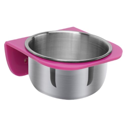 Gatuida Vogelkäfig Futter und Wassernapf Parrot Feeding Cup für Wellensittich Kanarienvogel Nymphensittich Papagei Futterstation Käfigzubehör Praktisch Vielseitig Einsetzbar von Gatuida
