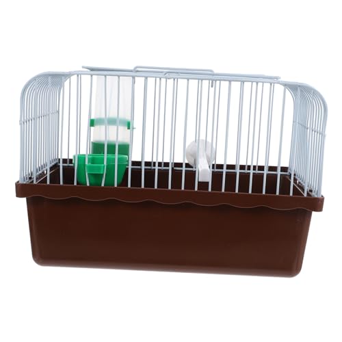 Gatuida Vogelkäfig Käfigvogel Vogelkäfer Haustier Vogel Papageienkäfige Groß Reiseträger Für Vögel Vogelträger Reisekäfig Käfigkäfig Für Kleine Tier Kleiner Käfig Für Vögel Eisen Kaffee Gatuida Vogelkäfig Käfigvogel Vogelkäfer Haustier Vogel Papageienkäfige Groß Reiseträger Für Vögel Vogelträger Reisekäfig Käfigkäfig Für Kleine Tier Kleiner Käfig Für Vögel Eisen Kaffee von Gatuida