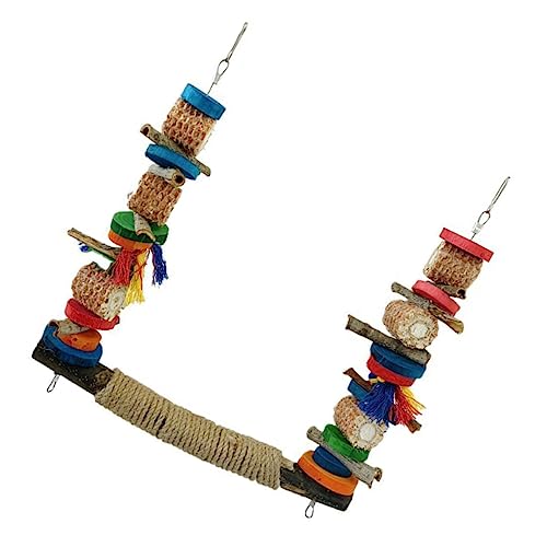 Gatuida Vogelspielzeug Sitzstange aus Holz für Papageien und Sittiche Kauspielzeug für Vogelkäfige und Langlebig Entspannen und Trainieren von Haustieren Gatuida Vogelspielzeug Sitzstange aus Holz für Papageien und Sittiche Kauspielzeug für Vogelkäfige und Langlebig Entspannen und Trainieren von Haustieren von Gatuida