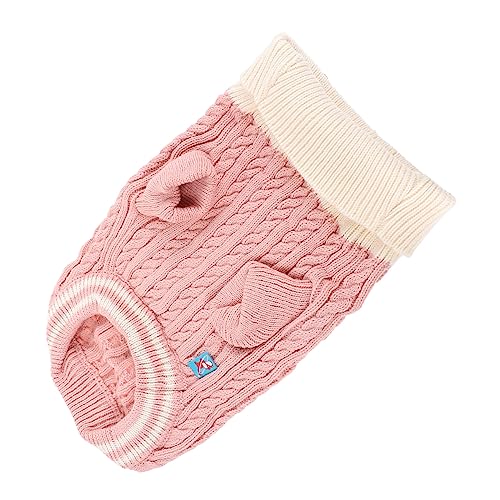 Gatuida Warmer Haustierpullover mit Hohem Kragen Atmungsaktiv und Hautfreundlich für Kleine Hunde Wie Chihuahua Pudel Mops Maschinenwaschbar und Leicht für Kalte Wintertage Gatuida Warmer Haustierpullover mit Hohem Kragen Atmungsaktiv und Hautfreundlich für Kleine Hunde Wie Chihuahua Pudel Mops Maschinenwaschbar und Leicht für Kalte Wintertage von Gatuida