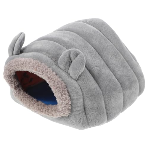 Gatuida Warmer Weicher Hamster Meerschweinchen Nest für Kleintiere Langlebiges Praktisches Haustierschlafnest Geeignet für Käfig Sofa und Zimmer Komfortables Rückzugsbett für Zwerghamster von Gatuida