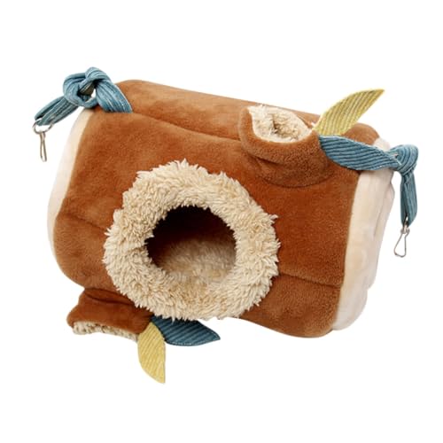 Gatuida Warmes Meerschweinchen Hängematte Kuschelbett Atmungsaktiv Rattenzubehör Kleintier Schlafplatz für Hamster Chinchilla Haustier Käfig Zubehör von Gatuida