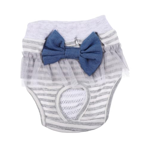 Gatuida Waschbare für Hündinnen Wiederverwendbare Hygiene Panties aus Atmungsaktivem Baumwollmaterial Komfortable und Saugfähige Damenbinden für Läufige Hunde Geeignet für Kleine bis Gatuida Waschbare für Hündinnen Wiederverwendbare Hygiene Panties aus Atmungsaktivem Baumwollmaterial Komfortable und Saugfähige Damenbinden für Läufige Hunde Geeignet für Kleine bis von Gatuida