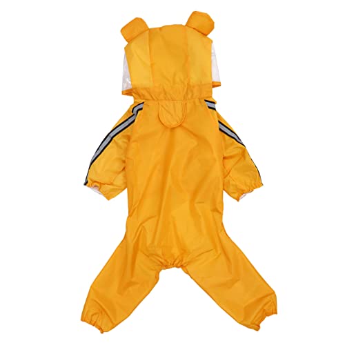 Gatuida Wasserdichter Haustier Regenmantel mit Kapuze Bienen Design Leichter Wasserabweisender Hunderegenmantel für Kleine und Mittelgroße Hunde Einfach Anzuziehen Modisch und Praktisch Gatuida Wasserdichter Haustier Regenmantel mit Kapuze Bienen Design Leichter Wasserabweisender Hunderegenmantel für Kleine und Mittelgroße Hunde Einfach Anzuziehen Modisch und Praktisch von Gatuida
