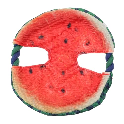 Gatuida Wasserfestes Hundespielzeug Schwimmendes Wasserspielzeug Leichtes Apportierspielzeug in Wassermelonenform für Strand und Pool mit Haltbarem Flexiblem Material für Hunde Gatuida Wasserfestes Hundespielzeug Schwimmendes Wasserspielzeug Leichtes Apportierspielzeug in Wassermelonenform für Strand und Pool mit Haltbarem Flexiblem Material für Hunde von Gatuida