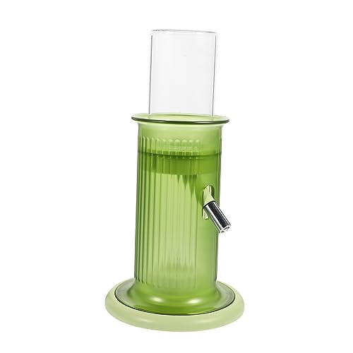 Gatuida Wasserflasche für Hamster Käfig schäumend Rennmaus Hund waschbar Gel hamsterzubehör Hamster zubehör Chinchilla Wasserflasche tägliche Hamstertränke stehende Hamsterflasche pp Green von Gatuida