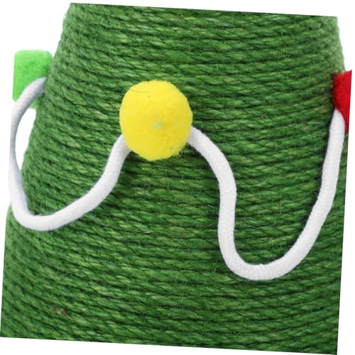 Gatuida Weihnachtsbaumkatze Ball Bodenkratzstange Katzenpfostenkratzer Kratzbaum Für Katzen Kratzbaum Für Kätzchen Kätzchenzubehör Katzenkratzbäume Für Wohnungskatzen Grün Sisal Gatuida Weihnachtsbaumkatze Ball Bodenkratzstange Katzenpfostenkratzer Kratzbaum Für Katzen Kratzbaum Für Kätzchen Kätzchenzubehör Katzenkratzbäume Für Wohnungskatzen Grün Sisal von Gatuida
