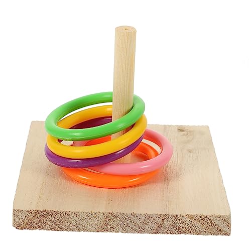 Gatuida Wurfspielzeug für Interaktives Trainingsspiel für Papageien mit Bunten Ringen für Nymphensittiche und Andere Kleine Gatuida Wurfspielzeug für Interaktives Trainingsspiel für Papageien mit Bunten Ringen für Nymphensittiche und Andere Kleine von Gatuida