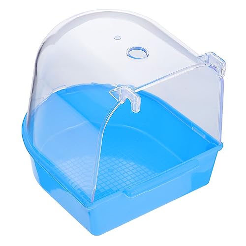 Gatuida Vogelbadewanne Für Käfig Papagei Sittichdusche Aus Kunststoff Mit Halbtransparenter Abdeckung Abnehmbarem Basisdesign Für Kleine Vögel Wie Kanarienvögel Und Sittiche Zum Sauberen u von Gatuida