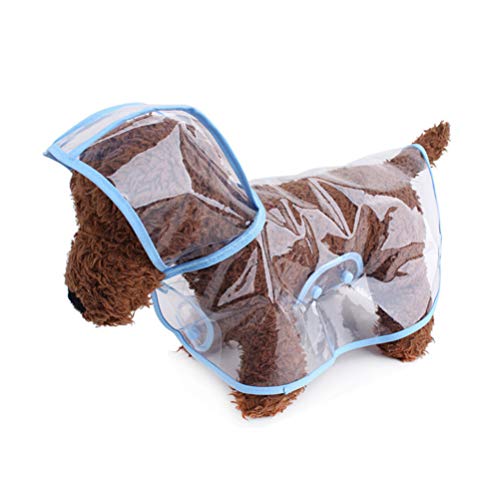 Gatuida Haustier äntel Transparente Regenbekleidung Für Haustiere Transparenter Regenmantel Für Welpen Regenmantel Für Hunde Im Freien Umhänge äntel Regenjacke Für Hunde Stiefel Draussen von Gatuida