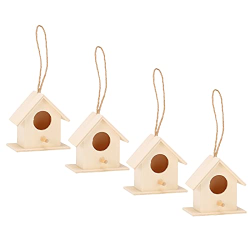 4PCS Vogelbrutkasten Garten DIY Dekoration Vogelkäfig Hängendes Vogelhaus Vogel Gartendekoration 4PCS Vogelbrutkasten Garten DIY Dekoration Vogelkäfig Hängendes Vogelhaus Vogel Gartendekoration von Gavigain