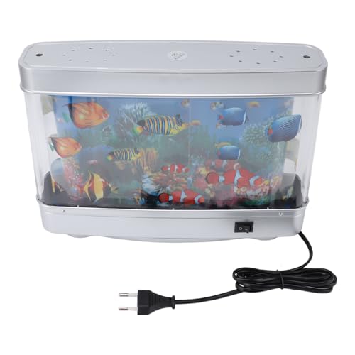 Aquarium Dekorative Lampe Faszinierende bewegte Bilder Künstliches Aquarium Sensorische Aquarium Nachtlicht für Wohnzimmer von Gavigain