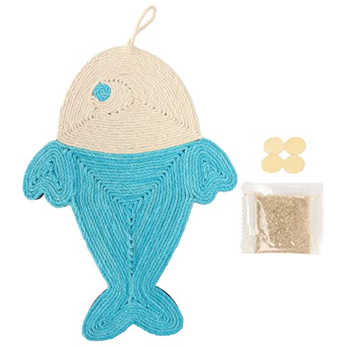 Cat Scratch Pad Scratch Sisal Fischform Matte Spielkissen Haustier Cat Scratch Pad Scratch Sisal Fischform Matte Spielkissen Haustier von Gavigain