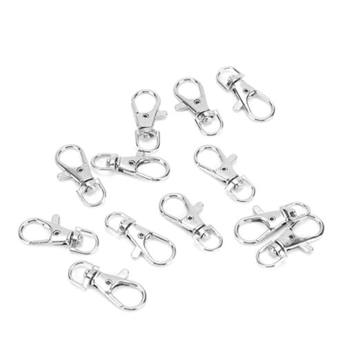 Gavigain 12 Pack Vogelkäfig -Türschnallen, robuste Eisenkonstruktion, Rost, sicherer Befestigungselement für Vogelkäfige, Haustiergehäuse und kleine Tierkäfige von Gavigain