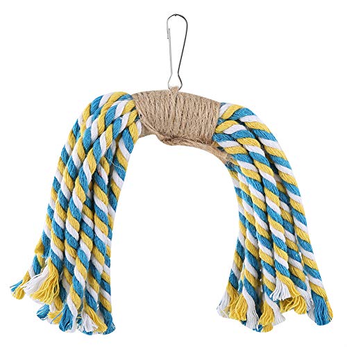 Gavigain 16x16 cm Papageienspielzeug, sicheres Baumwollmaterial, Pflege und geistige Stimulation für Papageien, Vögel und kleine Haustiere Gavigain 16x16 cm Papageienspielzeug, sicheres Baumwollmaterial, Pflege und geistige Stimulation für Papageien, Vögel und kleine Haustiere von Gavigain