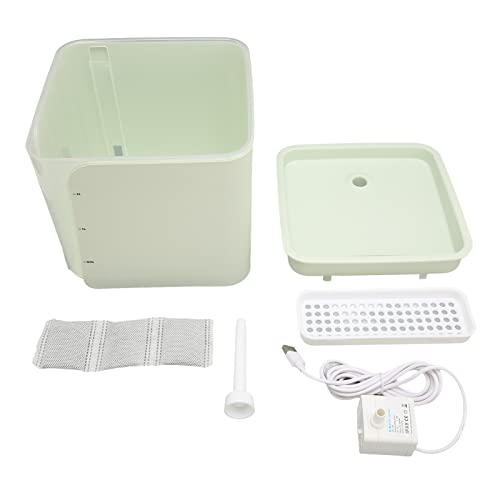 Gavigain 2L Haustier Wasserspender Ruhigem USB angetriebener Wasserbrunnen langlebige Aufrechterhaltung für Katzen und Hunde von Gavigain