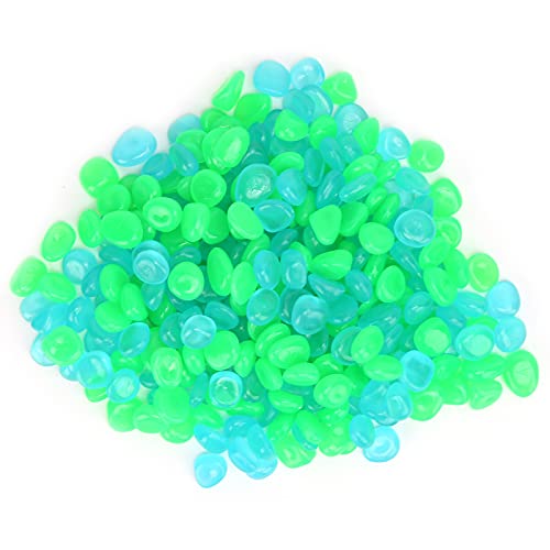 Gavigain 300pcs leuchtende Kieselsteine leuchtet dekorative Felsen für Gartenfischtank und Aquarium Gavigain 300pcs leuchtende Kieselsteine leuchtet dekorative Felsen für Gartenfischtank und Aquarium von Gavigain