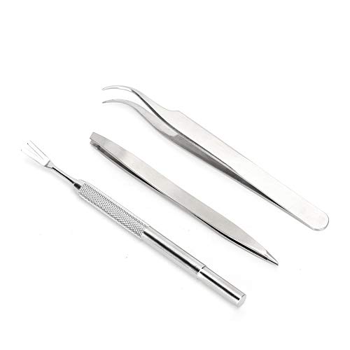 Gavigain 3pcs Edelstahl Haustierentzierwerkzeugentfernung Clip Fork Hundebehandlung Pinzetten Gavigain 3pcs Edelstahl Haustierentzierwerkzeugentfernung Clip Fork Hundebehandlung Pinzetten von Gavigain
