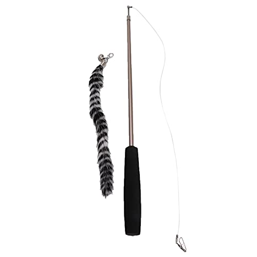 Gavigain 97,5 cm einverrückbarer Katzenteaser -Stick, erweiterbarer Zauberstab, sichere Nichtmaterialien, fördert Aktivität, für Kätzchen und Erwachsene Katzen Gavigain 97,5 cm einverrückbarer Katzenteaser -Stick, erweiterbarer Zauberstab, sichere Nichtmaterialien, fördert Aktivität, für Kätzchen und Erwachsene Katzen von Gavigain