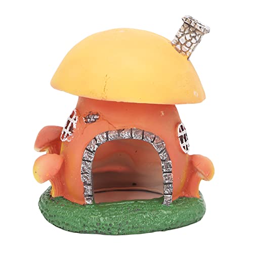 Gavigain Aquarium -Pilzschlossschmuck handgefertigtes Harzfischtank Dekoration Landschaft für Aquarium Gavigain Aquarium -Pilzschlossschmuck handgefertigtes Harzfischtank Dekoration Landschaft für Aquarium von Gavigain