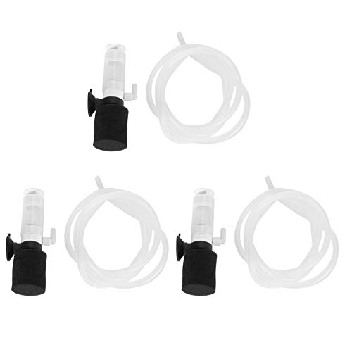 Gavigain Aquariumluftpumpe Mute Sauerstoffpumpe Mini -Fischtankpumpe 3pcs für kleine Fischtank von Gavigain