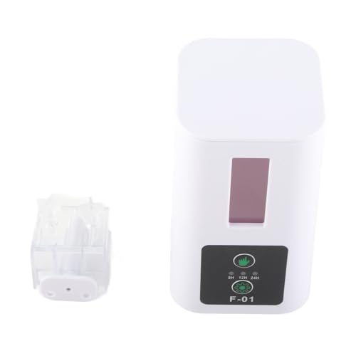 Gavigain Automatic Fish Feeder, einstellbare Fütterung, Trockenbox für Frische, Nicht Kunststoff, für Aquarien und Fischbehälter von Gavigain