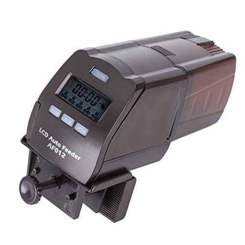 Gavigain Automatischer Aquarium -Fischtank -Fütterungsspender Pet Care Timer LCD -Bildschirmferien von Gavigain
