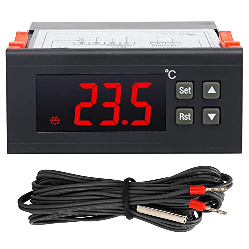 Gavigain Digital PID Temperatur Controller, Thermostat mit hoher Genauigkeit, energieeffizienter Temperaturregler, für Inkubatoren Reptilienlebensräume Haustierwärmematten von Gavigain