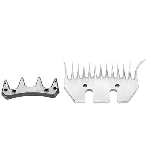 Gavigain Edelstahl -Schafschneiderblattklingen hohe Härteschneiderschafscherscher -Ersatz 4 Spezifikationen (13-Tooth Scimitar Blade (+Swing Blade)) von Gavigain