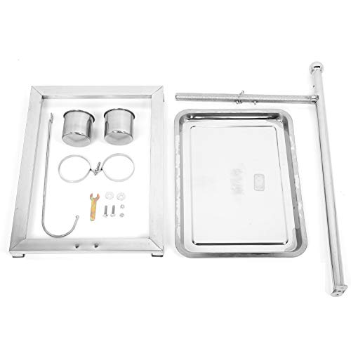 Gavigain Edelstahl Vogelstand, robust und sicher, leicht zu reinigen, mit Lebensmittelschalen und Spielzeughaken, für Vögel, Playstand und Barsch Gavigain Edelstahl Vogelstand, robust und sicher, leicht zu reinigen, mit Lebensmittelschalen und Spielzeughaken, für Vögel, Playstand und Barsch von Gavigain