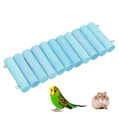 Gavigain Holzhölzern -Haustier -Schwung, Nicht -Material, lebendige Blaue Farbe, Multi funktionales Design, für Hamster, Eichhörnchen, Zuckergleiter, Vögel Gavigain Holzhölzern -Haustier -Schwung, Nicht -Material, lebendige Blaue Farbe, Multi funktionales Design, für Hamster, Eichhörnchen, Zuckergleiter, Vögel von Gavigain