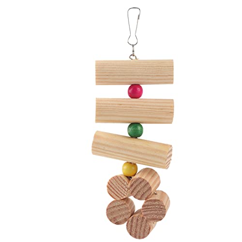 Gavigain Holzvogel Barch Spielzeug, Nichtmaterial, lebendige Perlen, für Papageien, Kakadosen, kleine bis mittlere Vögel Gavigain Holzvogel Barch Spielzeug, Nichtmaterial, lebendige Perlen, für Papageien, Kakadosen, kleine bis mittlere Vögel von Gavigain