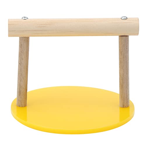 Gavigain Holzvogel Barch Stand, nicht kaues Spielzeug, glatte und stabile Ruheplattform für kleine und mittlere Vögel von Gavigain