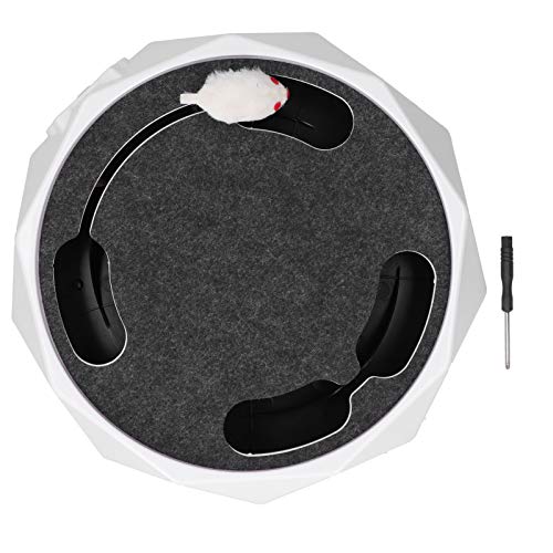 Gavigain Interactive Electric Catch Cat Toy Toy Teaser -Plattenspieler -Kätzchenspielzeug zum Laufen Gavigain Interactive Electric Catch Cat Toy Toy Teaser -Plattenspieler -Kätzchenspielzeug zum Laufen von Gavigain