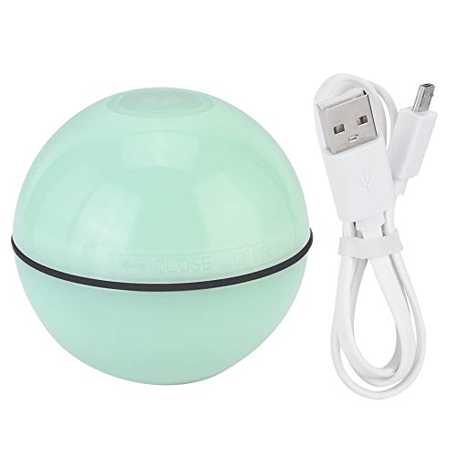 Gavigain Interactive LED -Katzenball, Hindernisvermeidung, wiederaufladbar, Non, für Katzen und Kätzchen (Green) von Gavigain