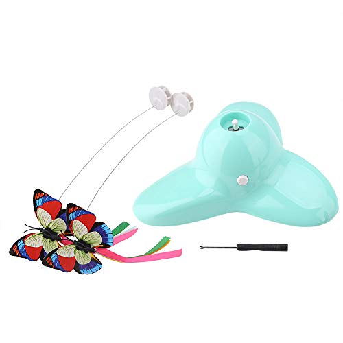 Gavigain Katzen -Tease -Spielzeug rotierende Luminous Butterfly Electric 360 ° Rotary -Katzenteaser für interaktive Spielzeitgrün -Abs -Material Gavigain Katzen -Tease -Spielzeug rotierende Luminous Butterfly Electric 360 ° Rotary -Katzenteaser für interaktive Spielzeitgrün -Abs -Material von Gavigain