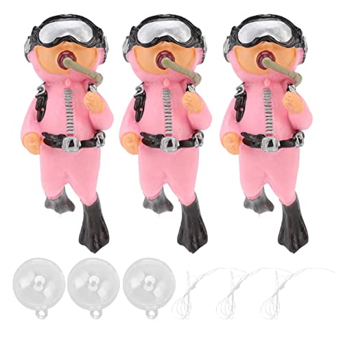 Gavigain Little Tauchaquariumdekoration süße rosa schwimmende Fischtankdekor für kleine oder große Aquarien Gavigain Little Tauchaquariumdekoration süße rosa schwimmende Fischtankdekor für kleine oder große Aquarien von Gavigain