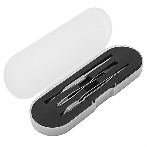 Gavigain Pet Preking Tools Set, Floh -Läuse -Entferner aus Edelstahl, Nicht schlupfhaftes ergonomisches Griff, tragbar Gavigain Pet Preking Tools Set, Floh -Läuse -Entferner aus Edelstahl, Nicht schlupfhaftes ergonomisches Griff, tragbar von Gavigain