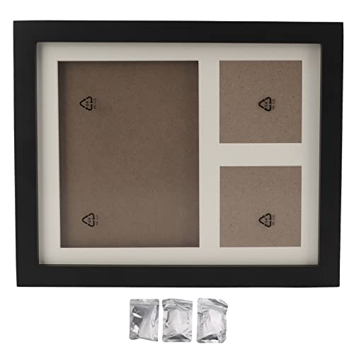 Gavigain Pet Print Kit, Nicht -Tinte, einfaches DIY -Andenkens -Rahmen, robustes Schutzdesign, für Haustierliebhaber (Black Frame) von Gavigain