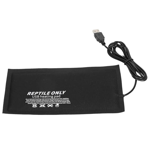 Gavigain Reptilien USB -Heizkissen sicher effizient bequem für Haustierreptilienpflege (Medium) von Gavigain