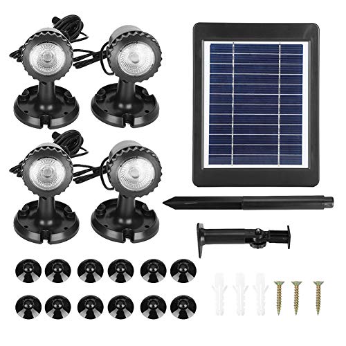 Gavigain Solar angetriebenes Aquariumlicht, wiederaufladbare Lithiumbatterie, Projektionsbeleuchtung für Teiche, Pools, Innenhöfe, Fischbehälter Gavigain Solar angetriebenes Aquariumlicht, wiederaufladbare Lithiumbatterie, Projektionsbeleuchtung für Teiche, Pools, Innenhöfe, Fischbehälter von Gavigain