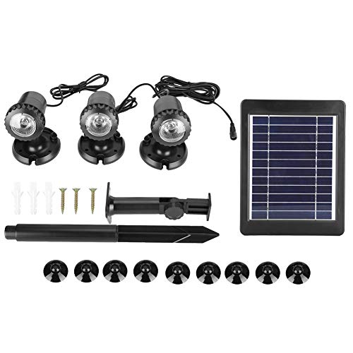 Gavigain Solarenergieunterwasserlampe tragbare Energieeinsparung IP65 Schwimmbad Fisch Solarladung von Gavigain