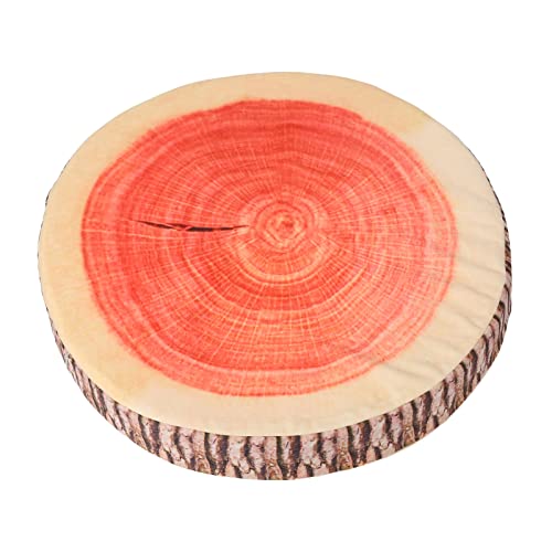 Gavigain Velvet Stump Design Haustierkissen, unterstützende Schwammpolsterung, abnehmbare waschbare Abdeckung, gemütliches rundes Bett für Kätzchen und Welpen Gavigain Velvet Stump Design Haustierkissen, unterstützende Schwammpolsterung, abnehmbare waschbare Abdeckung, gemütliches rundes Bett für Kätzchen und Welpen von Gavigain