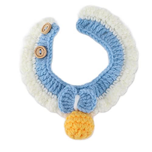 Gavigain Verstellbarer Woll -Halshals für Haustiere, weich und bequem, Multi -Event -Accessoire, für Enten, Gänse, Hühner und kleine Vögel (XS) von Gavigain