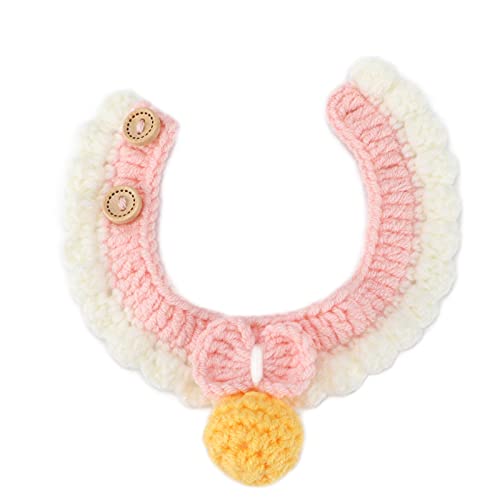 Gavigain Verstellbarer Woll -Halshals für Haustiere, weich und bequem, Multi -Event -Accessoire, für Enten, Gänse, Hühner und kleine Vögel (XS) von Gavigain