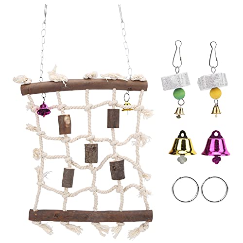 Gavigain -Vogelspielzeug, Sittiche, Klettern, Schwung, Molkolben, Glocken, sichere Materialien, Anbresende, kleine Vögel, geistige Stimulation Gavigain -Vogelspielzeug, Sittiche, Klettern, Schwung, Molkolben, Glocken, sichere Materialien, Anbresende, kleine Vögel, geistige Stimulation von Gavigain