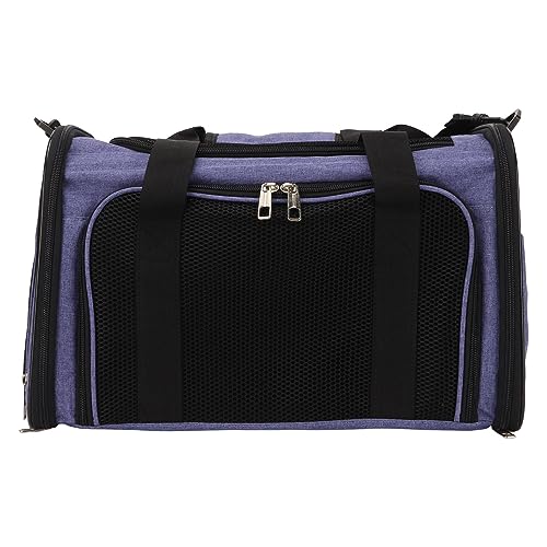 Weiche Haustier Travel Carrier Bag Atmungsaktives Oxford -Stoffkatzenträger für die Reisebehandlung (Large Size) von Gavigain