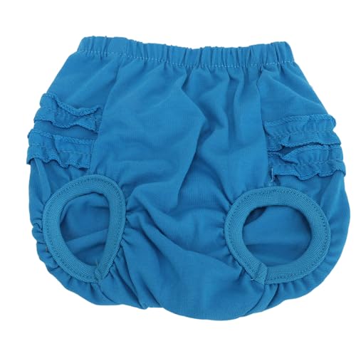 Gavigain Wiederverwendbare Hygienehose für Hunde, mittelgroß, Baumwolle, Rüschendesign, verstellbare Taille, für Hündinnen bei oder Inkontinenz Gavigain Wiederverwendbare Hygienehose für Hunde, mittelgroß, Baumwolle, Rüschendesign, verstellbare Taille, für Hündinnen bei oder Inkontinenz von Gavigain