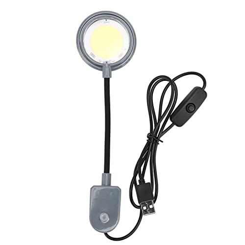Gavigain einstellbares Clip -LED -Licht, 360 ° flexibel, blaues und weißes Licht, Pflanzenwachstumsverstärker für Süßwasser und Salzwasseraquarien von Gavigain